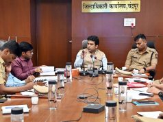 जिल्हाधिका-यांकडून माता महाकाली यात्रा पुर्वतयारीचा आढावा