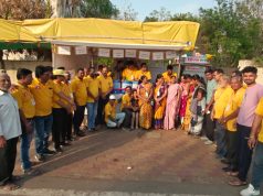 श्री साई सेवा संकल्प प्रतिष्ठान तर्फे पाणपोईचे उद्घाटन संपन्न