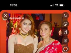 शोभा डे ने सराहा उर्वशी रौतेला का बेफिक्र अंदाज़-Urvashi Rautela’s ‘Dabidi Dibidi’ Moment Wins Praise from Shobhaa De