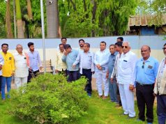 भीमजयंती निमित्ताने भारतरत्न महामानव बोधिसत्व डॉ. बाबासाहेब आंबेडकर यांच्या पुतळ्याच्या उमरखेड नगरपरिषद ने घेतला सौंदर्यकरणाचा आढावा!