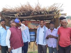 गोरे पितापुत्राचा सामाजिक उपक्रम:साखरी – निर्ली शेत शिवारात लावली पाणपोई