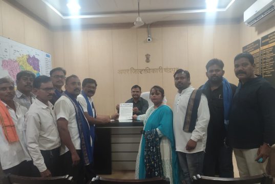 अनुसूचित जातीचे उपवर्गीकरण रद्द करा, अन्यथा राज्यभर तीव्र आंदोलन!-भीम आर्मीचे चंद्रपूर जिल्हा प्रमुख जितेंद्र डोहने यांचा प्रशासनाला इशारा