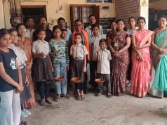 आकाश विद्यालय मेंढाच्या विद्यार्थ्यांनी तयार केले पक्ष्यांसाठी पाणवठे