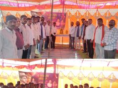 सद् गुरू नगरात डॉ. बाबासाहेब आंबेडकर यांची जयंती साजरी