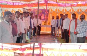 सद् गुरू नगरात डॉ. बाबासाहेब आंबेडकर यांची जयंती साजरी