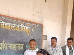न्यू राष्ट्रीय विद्यालय चिमूर येथे ग्रामजयंती!!