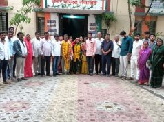 गंगाखेड नगरपरिषद स्वच्छता कर्मचारी राम मुंडे यांचे सेवानिवृत्त कार्यक्रम संपन्न..