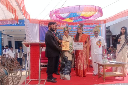 तारा सुरेश किन्हेकर यांना विदर्भ भूषण कला पुरस्काराने सन्मानित
